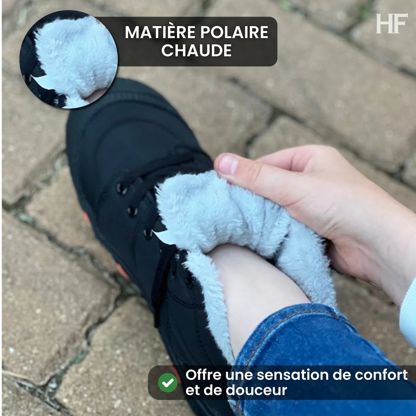 Hike Kids - Waterproof Barefoot Winter Shoes for Kids
